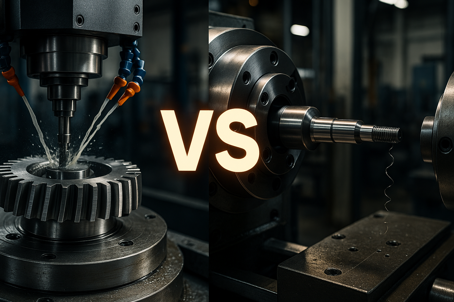 CNC Machining vs Screw Machining