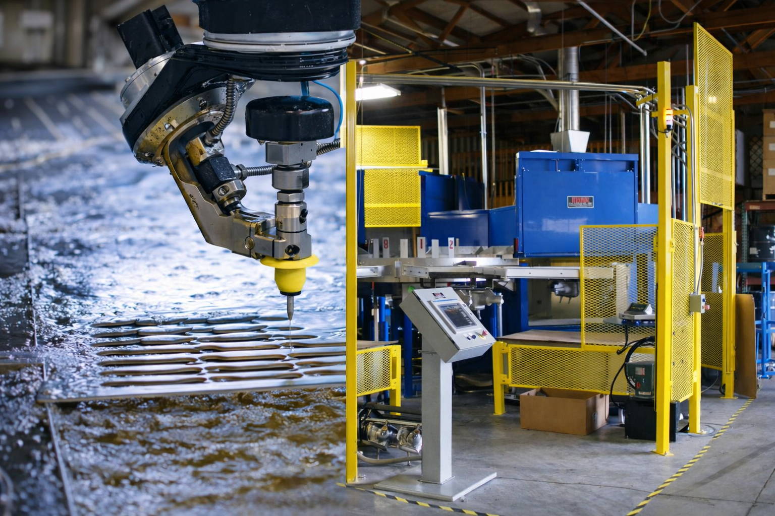 water jet vs caustic leaching