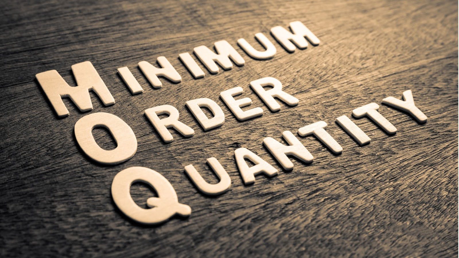 minimum order quantity